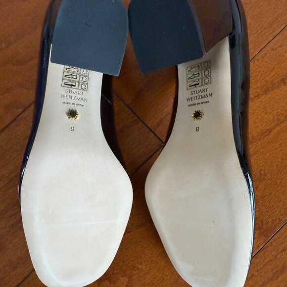 Stuart Weitzman Womens Curveblock 85 Pumps Shoes - Picture 7 of 11